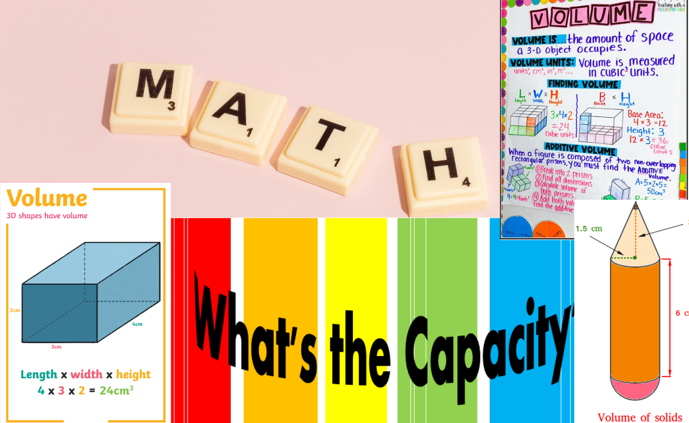P3 Maths Chp 8 – Volume